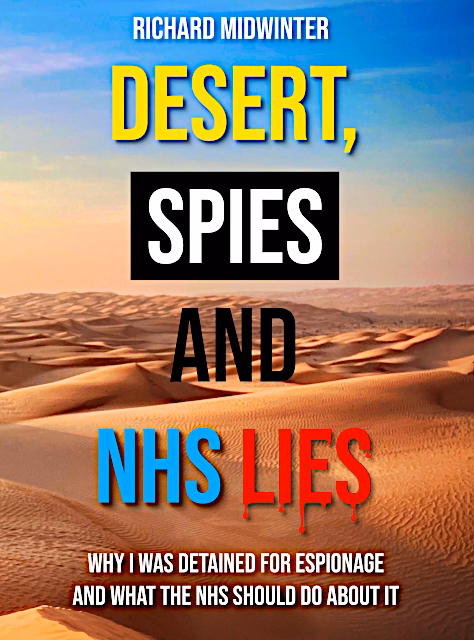 Desert, Spies and NHS Lies Book Cover